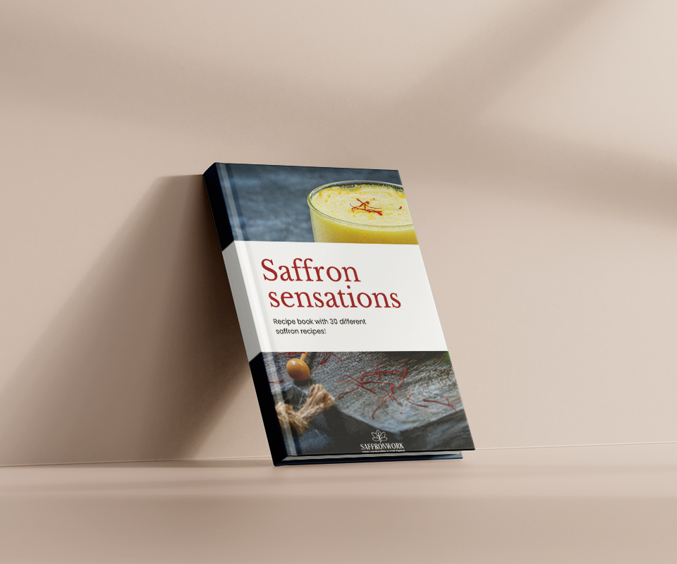 Saffron Sensations - Recipe book with 30 different saffron recipes! ENGLISH VERSION