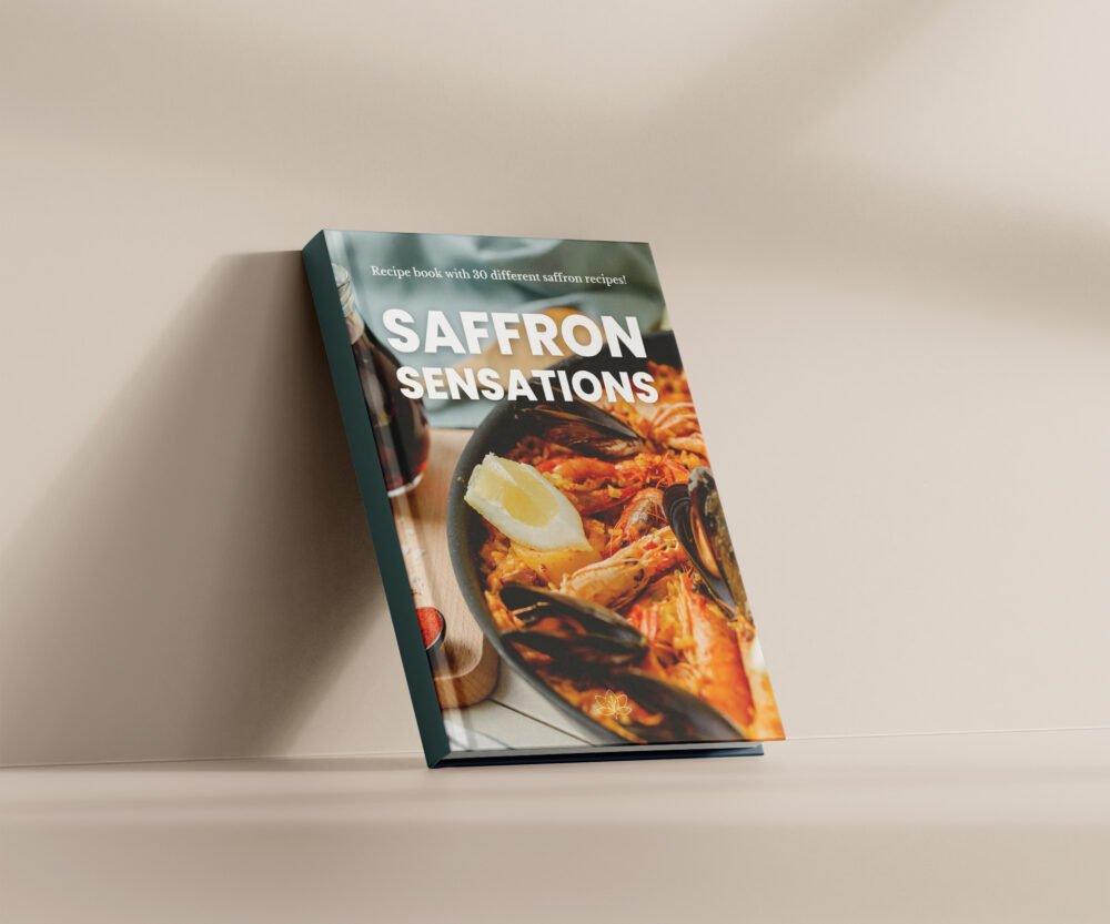 Saffron Sensations - Recipe book with 30 different saffron recipes! ENGLISH VERSION