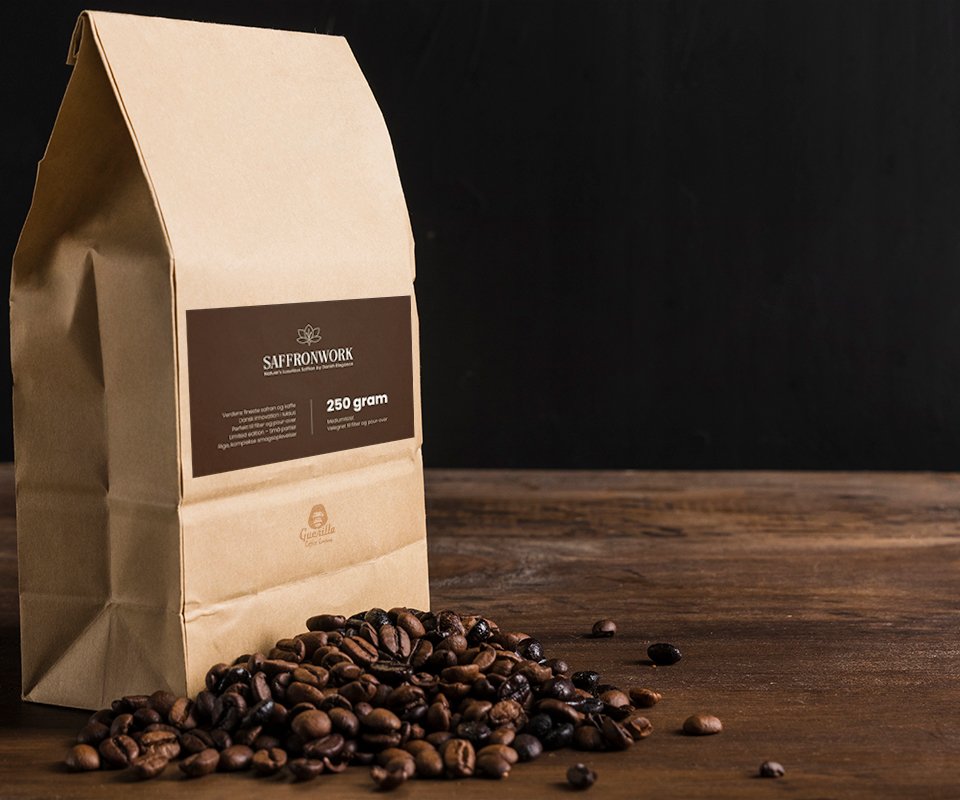 Safran kaffe 250 g En dansk innovation i luksus