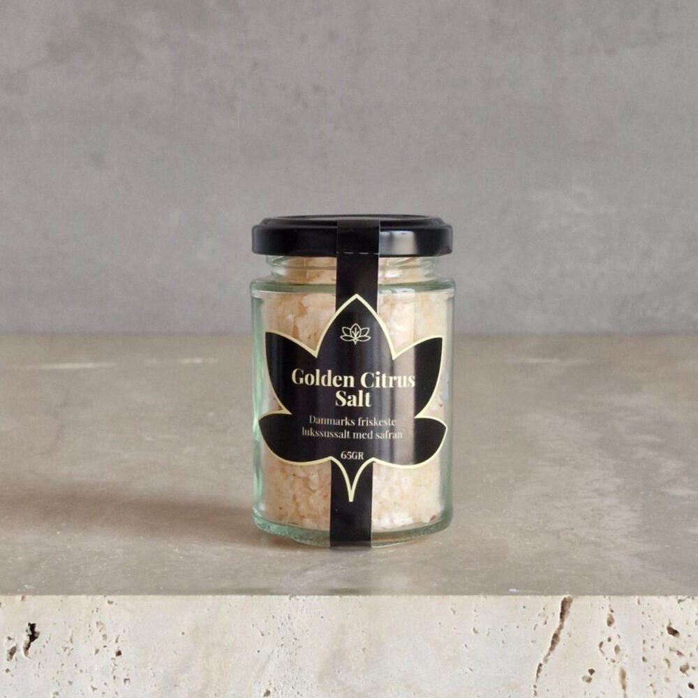 🍋 Golden Citrus – Danmarks friskeste luksussalt med safran