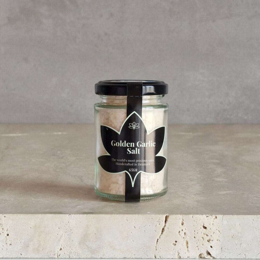 🧄 Golden Garlic – Hvidløgsluksus med safran
