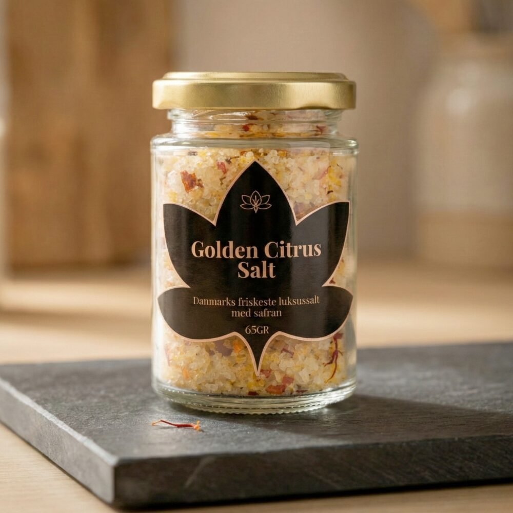 🍋 Golden Citrus – Danmarks friskeste luksussalt med safran