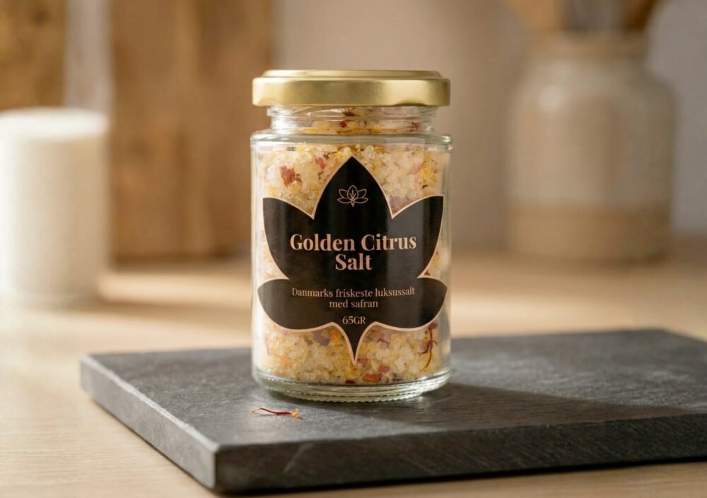 🍋 Golden Citrus – Danmarks friskeste luksussalt med safran