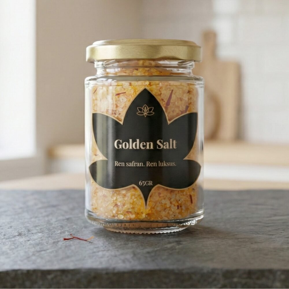 ⚜️ Golden Flake Salt – Ren safran, ren luksus.
