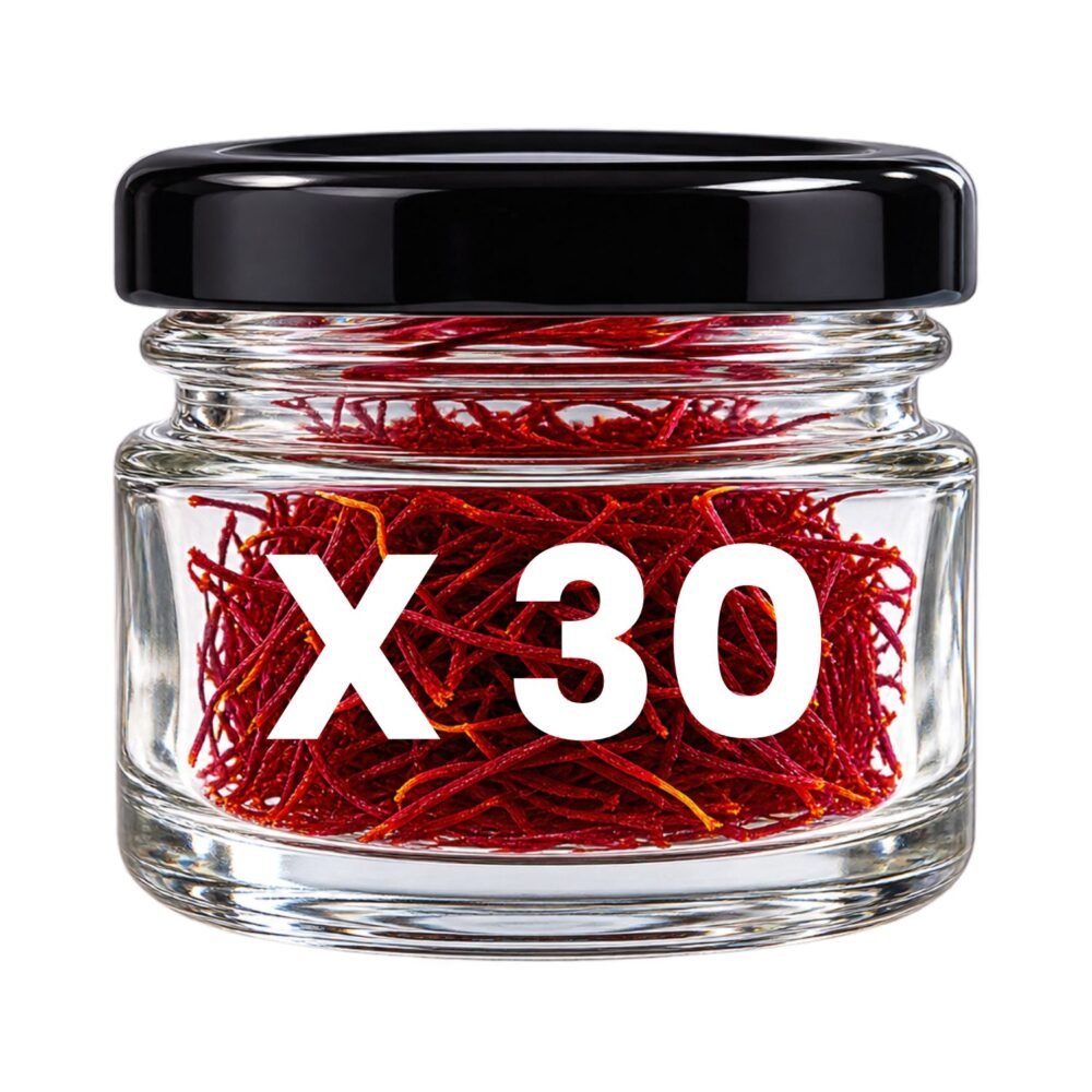 30 Glas Saffran